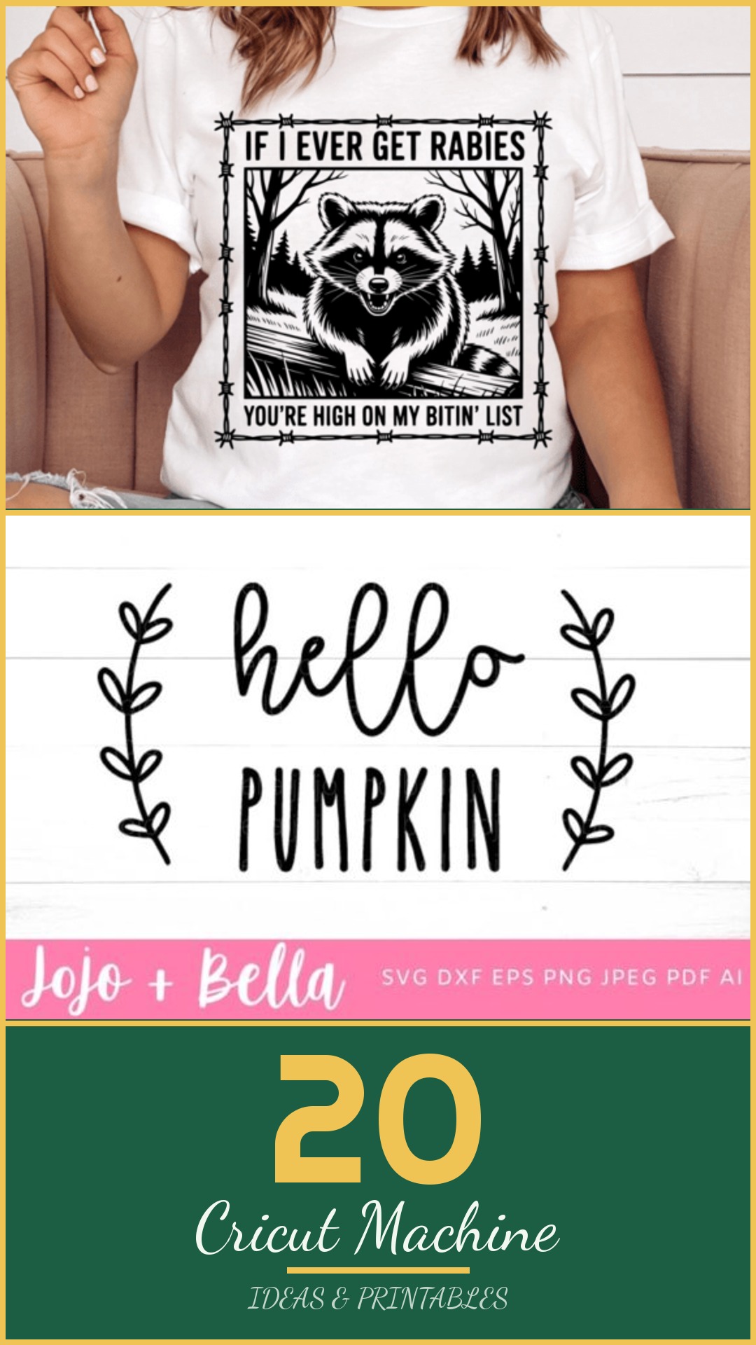 20 Cricut Machine